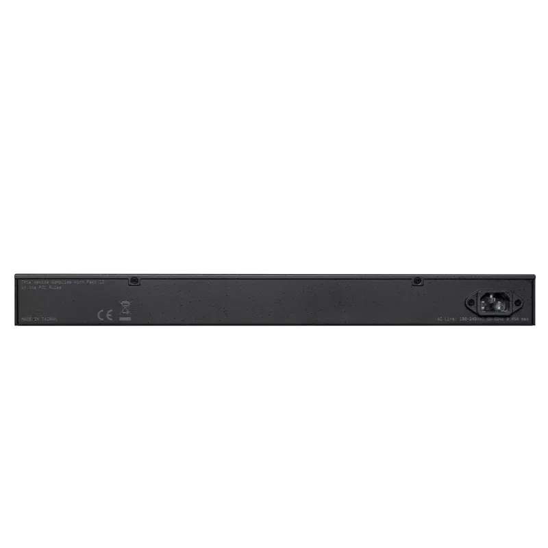 Vadāms L2 Gigabit Ethernet komutators Lancom Systems GS-2426 — 24× Gigabit RJ-45, 1U statņa, MAC 8000, maiņstrāvas ieeja