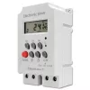 DIN-sliedes elektroniskais taimeris QOLTEC PC0629 — 24V barošana, 16A izeja