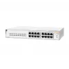 HPE Aruba Networking Aruba Instant On 1430 16G Class4 PoE 124W Nepārvaldāms L2 Gigabitu Ethernet (10/100/1000) Strāva caur Ethernet (PoE) 1U Balts