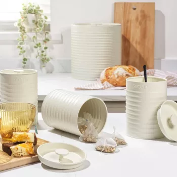 Galda virsmas komplekts Russell Hobbs RH03270CEU7 krēmkrāsā, 4 gab. — virtuves galda virsmas komplekts, krēma apdare