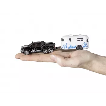 RC auto ar kemperi REVELL 23566 — mini tālvadības modelis, ar bateriju darbināms, rotaļu transportlīdzeklis