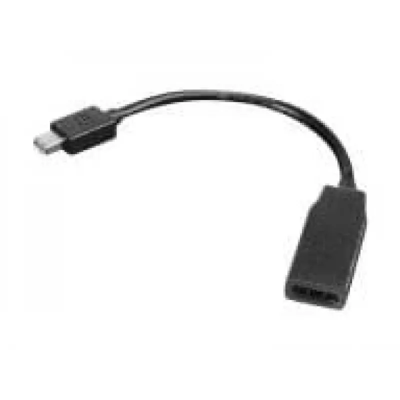 Lenovo 0B47089 video kabeļa adapteris 0,2 m Mini DisplayPort HDMI Melns