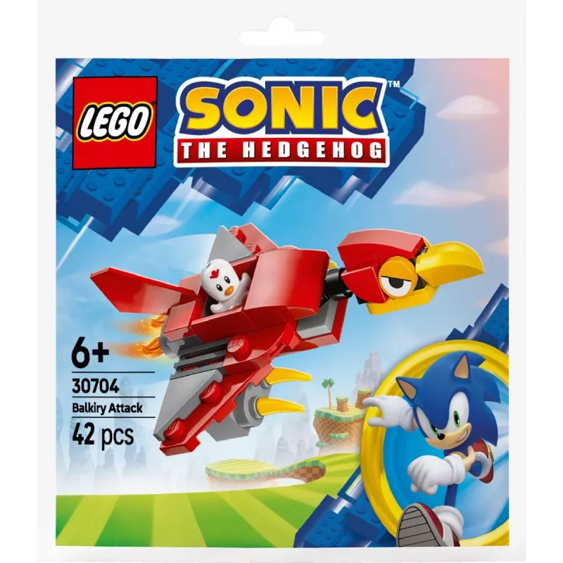 LEGO rotaļu komplekts Sonic the Hedgehog 30704 — Barkilyr Attack rotaļu komplekts, 42 detaļas, ietver kolekcionējamu minifigūru
