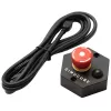 Button Simucube Premium Torque off button, Melns/Red, 120×120×70 mm