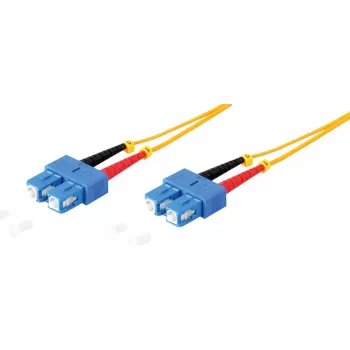 komutācijas kabelis ShiverPeaks 77824 LWL Duplex SC/SC 9/125µm OS1/OS2 3,0 m