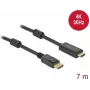 Pasīvais DisplayPort 1.2 uz HDMI kabelis DeLOCK 85961 4K 30 Hz 7 m