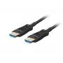 HDMI kabelis Lanberg CA-HDMI-30FB-1000-BK 100m Melns