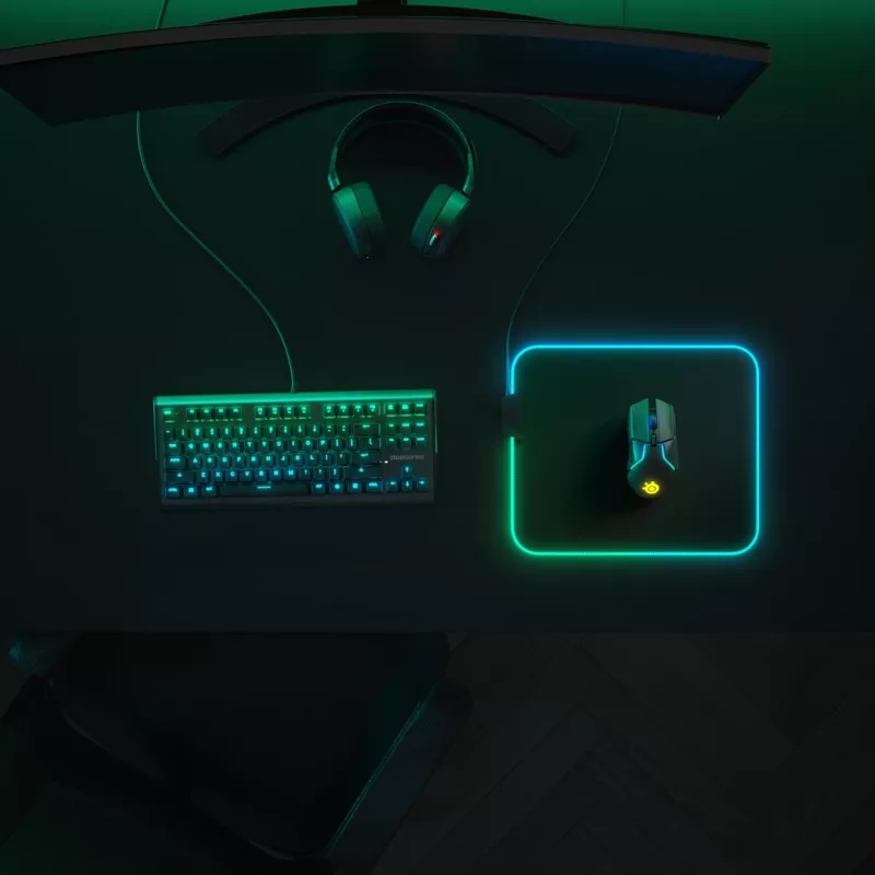Spēļu peles paliktnis Steelseries QcK Prism Cloth Medium