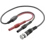 VOLTCRAFT BNC-Test Lead 0,50 m melns, sarkans (VC-10906575)