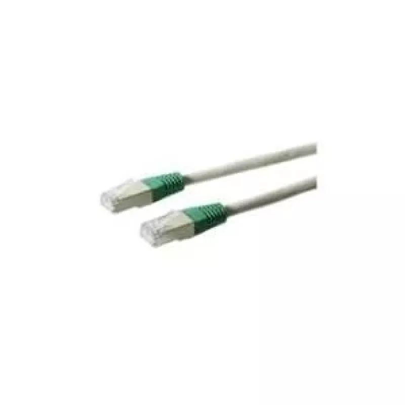 Wentronic CAT 5-100 FTP CROSS - krustotais kabelis - RJ-45 (V) - RJ-45 (V) - 1 m - FTP - (5e kategorija) - pelēks
