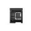 PC korpuss DeepCool CL660 Melns — ATX/Micro-ATX/Mini-ITX, rūdītais stikls, 2x3,5 collu + 1x2,5 collu, priekšā 140 mm, augšā/aizmugurē 120-140 mm