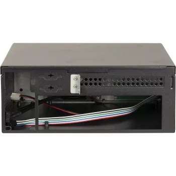 PC korpuss INTER-TECH S21 melns/sudraba ATX atbalsts 6 ventilatoriem
