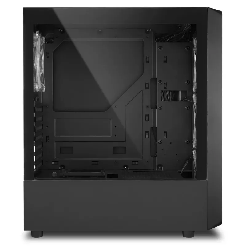 PC korpuss Sharkoon TK4 RGB Midi Tower Melns