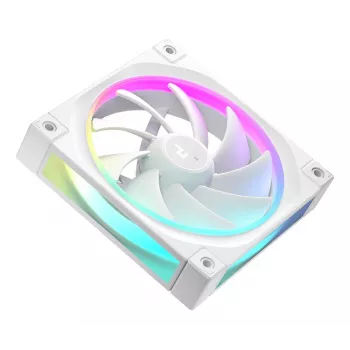 120 mm balts PC korpusa ventilators DeepCool FL12 WH, 2150 RPM, PWM, 55 CFM, 32 dB, FDB, 4-pin