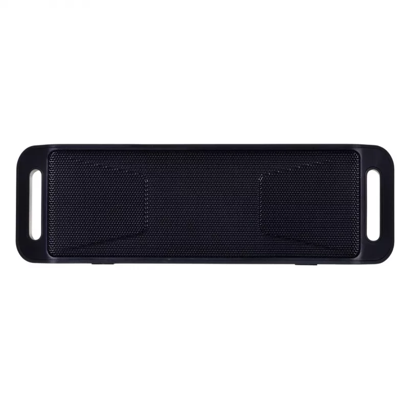 Stereo pārnēsājamais skaļrunis ESPERANZA FOLK melns — 6 W RMS, Bluetooth, MicroSD, LiPo baterija