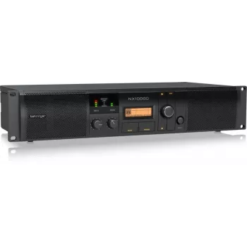 Behringer NX1000D audio pastiprinātājs Performance/stage Melns