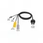 Ubiquiti UniFi video kameras PRO kabeļa piederums - modelis UVC-Pro-C - Ethernet - Audio ieeja / izeja - MFI RJ45 (UVC-Pro-C)