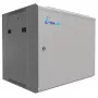 Extralink 9U 600x450 pelēks pie sienas stiprināms plaukts, metāla durvis