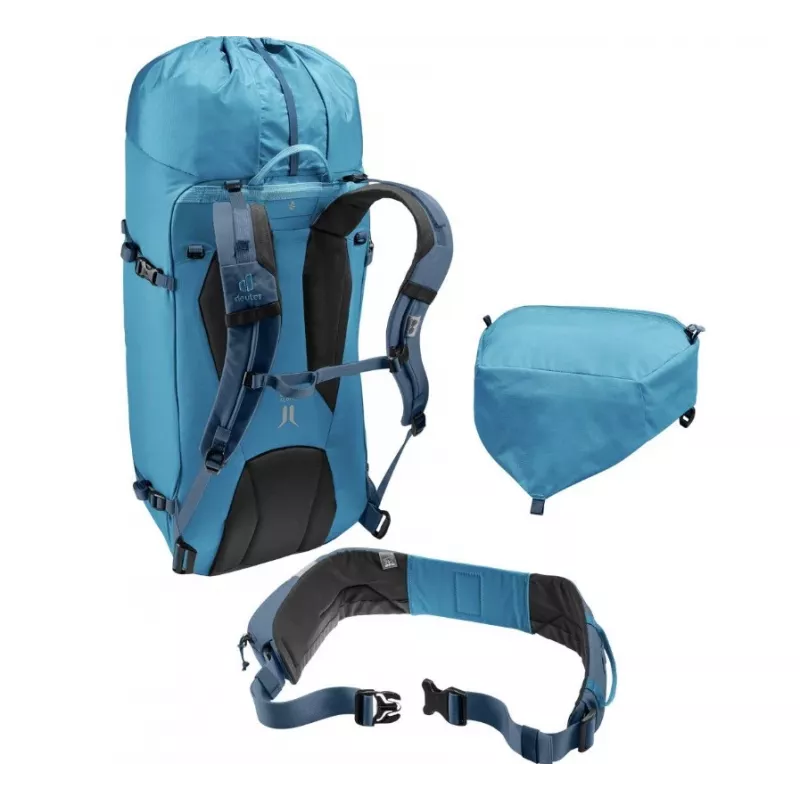Pārgājienu mugursoma DEUTER Guide 34+8 — ietilpība 34+8 L, modelis Wave‑Ink