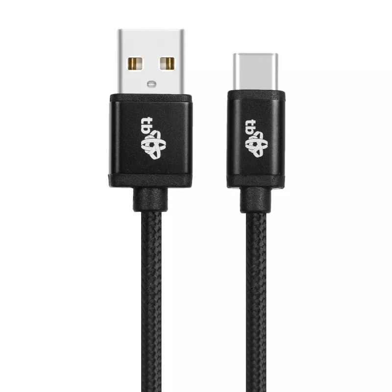 USB - USB C 3 m. kabelis, lentes, melns