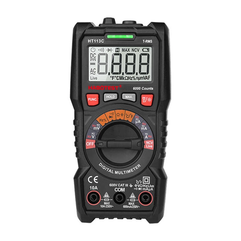 Habotest HT113C Digitālais universālais multimetrs