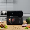 Zelmer ZAF9000 Gaisa fritējs 5,5 l + 3,5 l 2700 W melns