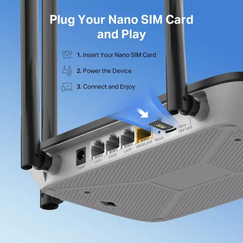 Maršrutētājs Mercusys MB115-4G