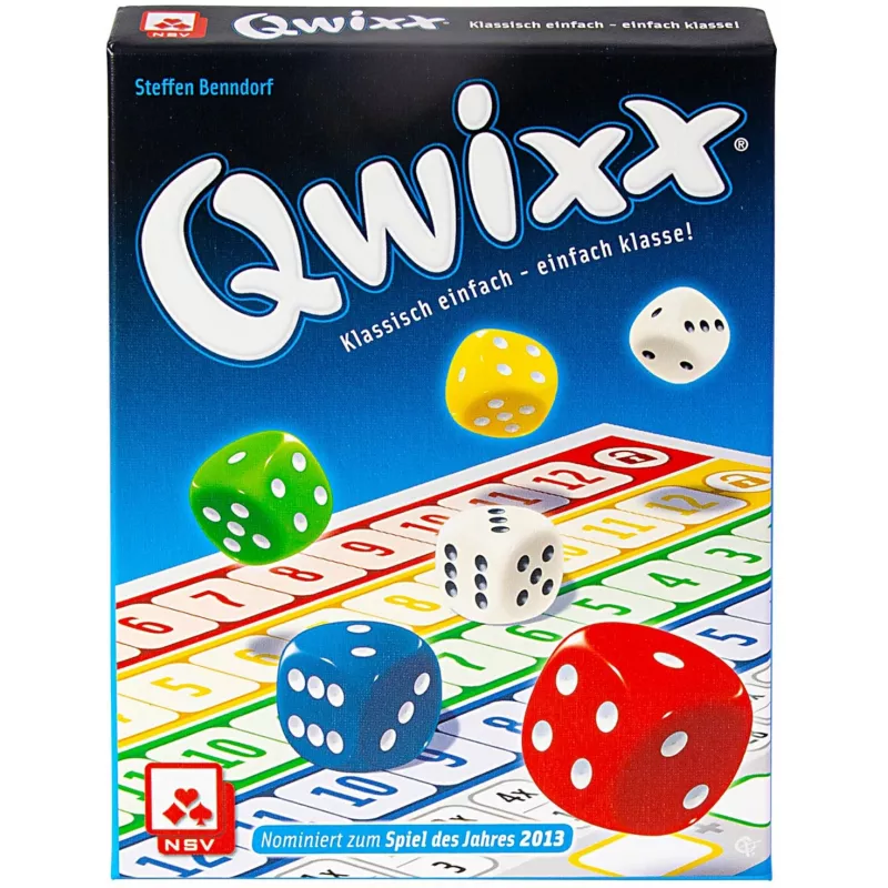 Qwixx - The Oriģināls, kauliņu spēle