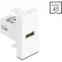 USB 2.0 Type-A–Type-A kabeļa adapteris, DELOCK 90908, ekranēts, USB 2.0