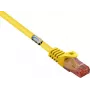 Renkforce RF-5370038 Ethernet komutācijas kabelis dzeltenā krāsā