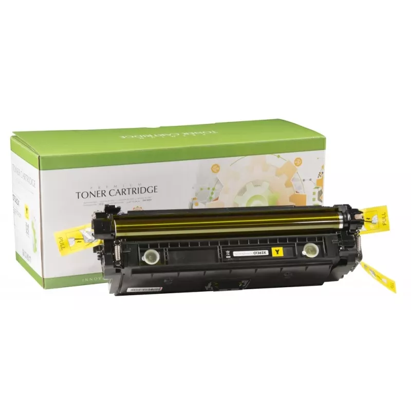 Saderīgs Static-Control Hewlett-Packard 508X CF362X/CRG040H dzeltens, 9500 lpp.