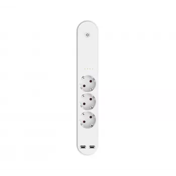 Viedā pagarinātājs Denver SHP-310U 3 AC kontaktligzdas F tips 3680 W