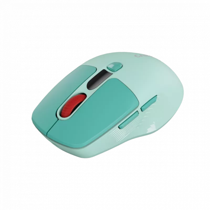 Canyon MW-26 - 2in1 bezvadu optiskā pele Bluetooth / 2.4 GHz - klusa - zaļa