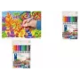 Staedtler Noris Club Dual Tip 10 Pack — divpusējie flomasteri, dažādas krāsas
