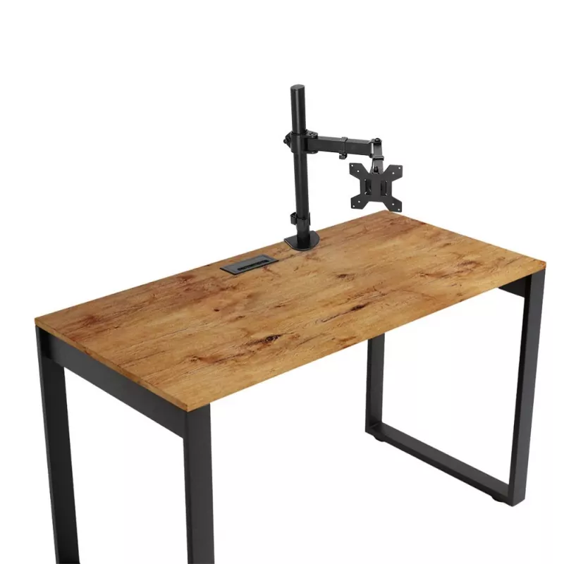 Monitora galda statīvs ESPERANZA ERW017 10–27 collu ekrāniem, līdz 8 kg, galda skava, VESA 75x75–100x100