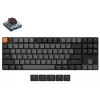 Bezvadu mehāniskā tastatūra Keychron K1X-A3 īpaši plāna RGB fona apgaismojums, bezvadu savienojamība, kompakts izkārtojums