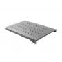Rack shelf LANBERG AK-1010-B for 19 inch cabinets, 1U, 482.6×750×45 mm, max load 15 kg, Melns