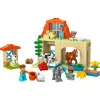 Konstrukciju rotaļlieta LEGO DUPLO Lauku dzīvnieku aprūpes komplekts 10416 — 74 gabali, 2 minifigūras, vecumam no 2 gadiem