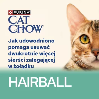 CAT CHOW Hairball Control Chicken Green Beans mērcē 85g