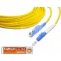 Lightwin LSP-09 E2-LC 5.0 optiskās šķiedras kabelis 5 m E-2000 OS2 zils - dzeltens (LSP-09 E2-LC 5.0)