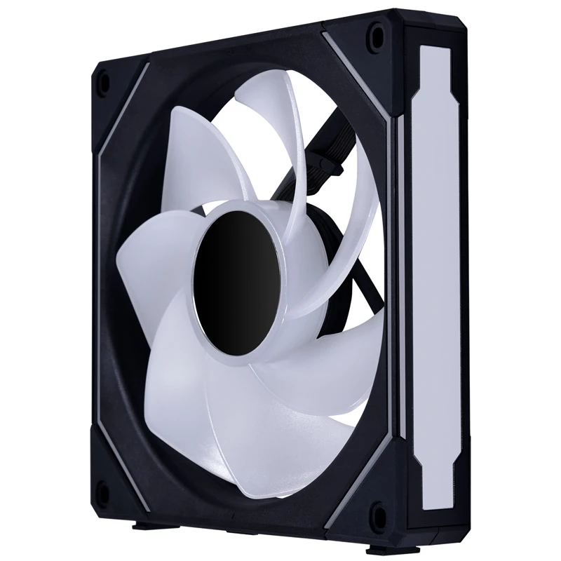 140mm Lian Li UNI FAN SL-INF Reverse Blade RGB korpusa ventilators, modelis UF-RSLIN140-1B