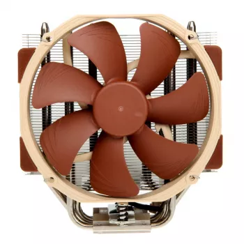 Noctua NH-U14S datora dzesēšanas komponents Procesora dzesētājs 12 cm Brūns, nerūsējošais tērauds