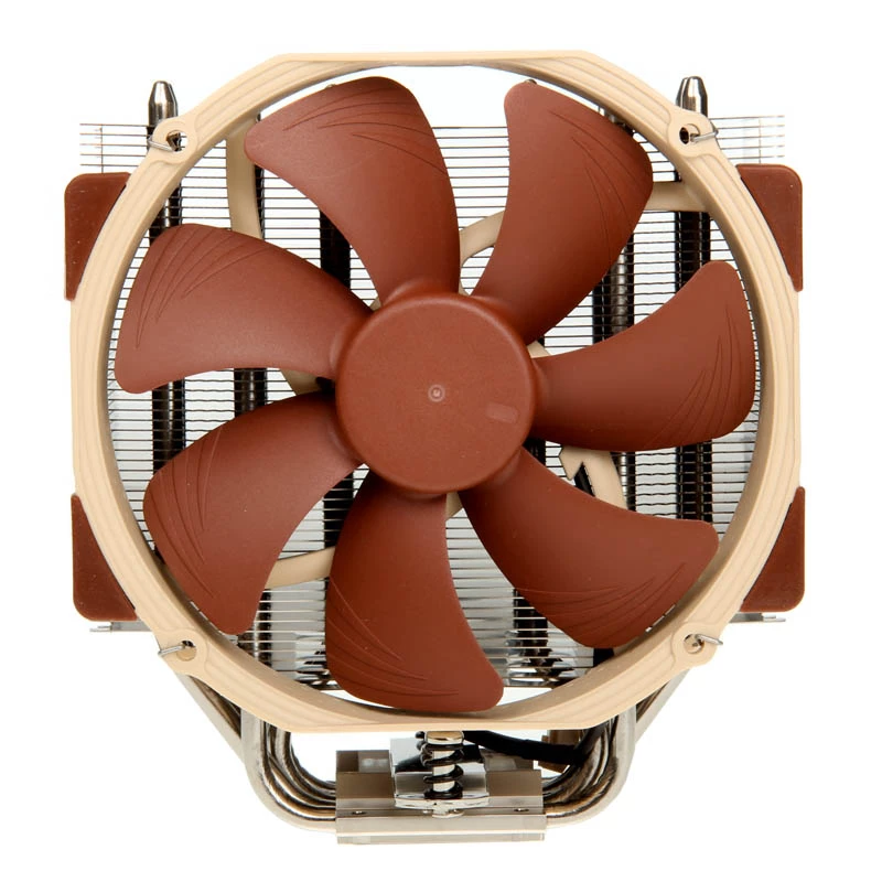 Noctua NH-U14S datora dzesēšanas komponents Procesora dzesētājs 12 cm Brūns, nerūsējošais tērauds