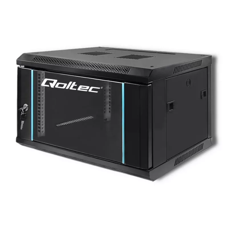 Qoltec 54462 RACK skapis 19 | 6U | 600 x 370 x 450