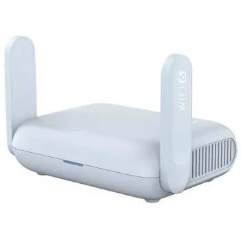 Portable router ALLNET GL-MT3000 Wireless AX 3000Mbit — kabatas izmēra, piemērots mājām un ceļojumiem