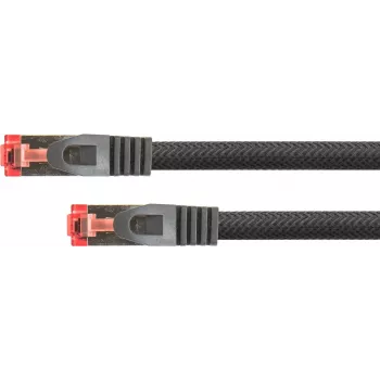 Python 8063PY-010S Ethernet komutācijas kabelis melns