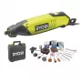 RYOBI EHT150V taisnais slīpmašīna 150W, 115 piederumu komplekts