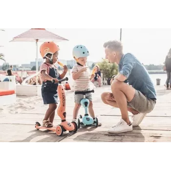 Trīsriteņu skrejritenis Scoot & Ride Highwaykick 1 Kids Peach 2,8 kg