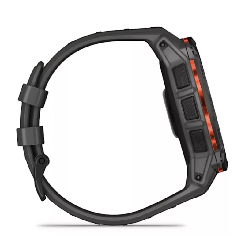 Garmin Instinct 3 Solar GPS viedpulkstenis 1,3 collu MIP 176x176 skārienekrāns melnā krāsā