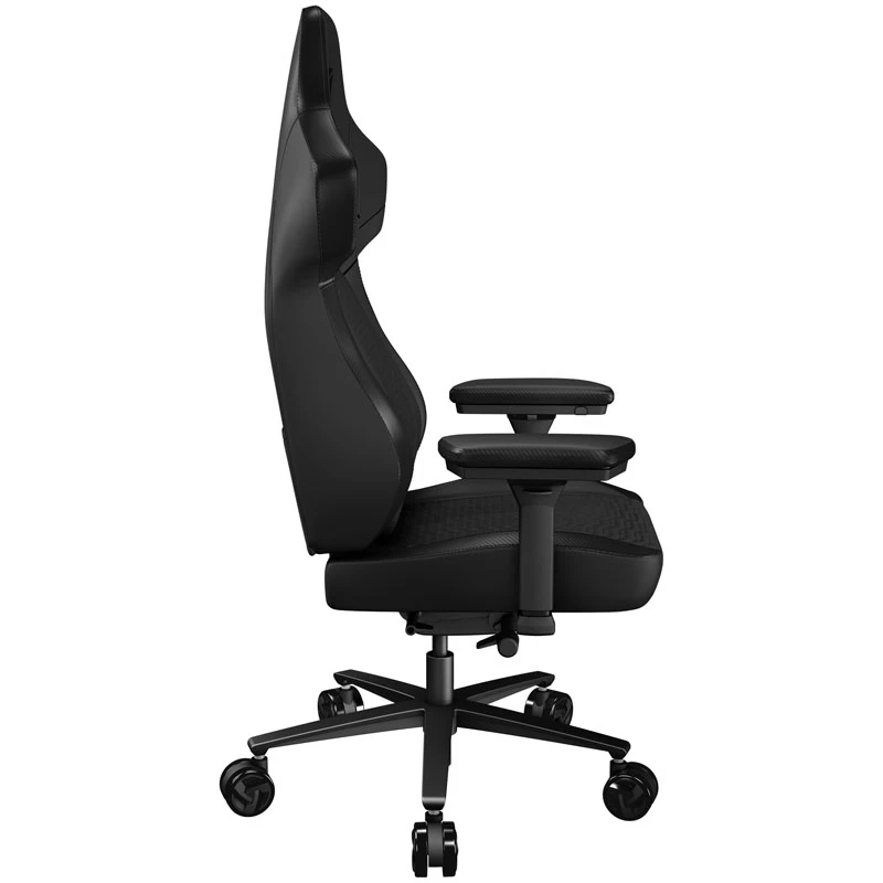 Universāls spēļu krēsls ThunderX3 CORE Racer Polsterēts sēdeklis Melns